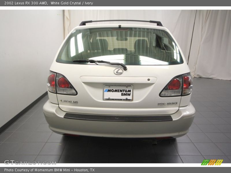 White Gold Crystal / Ivory 2002 Lexus RX 300 AWD