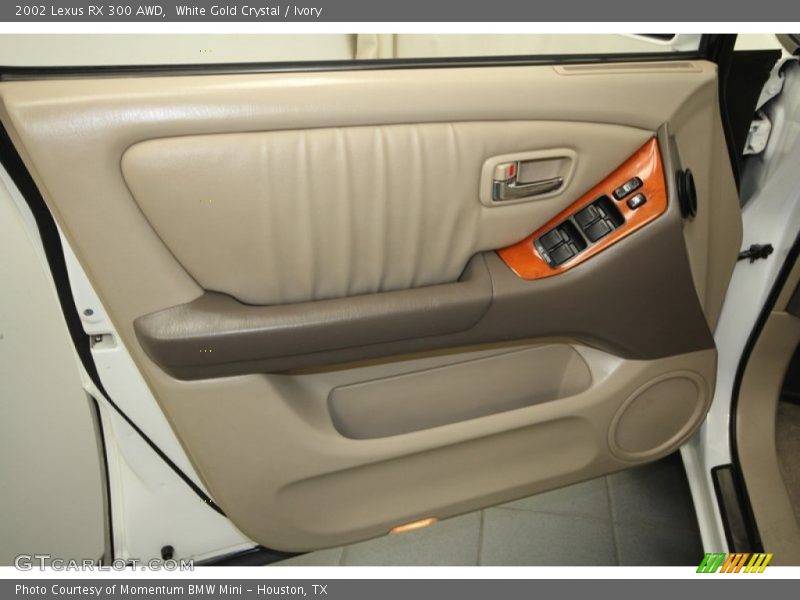 White Gold Crystal / Ivory 2002 Lexus RX 300 AWD