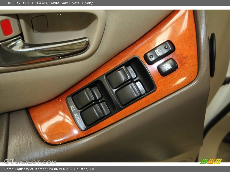 White Gold Crystal / Ivory 2002 Lexus RX 300 AWD