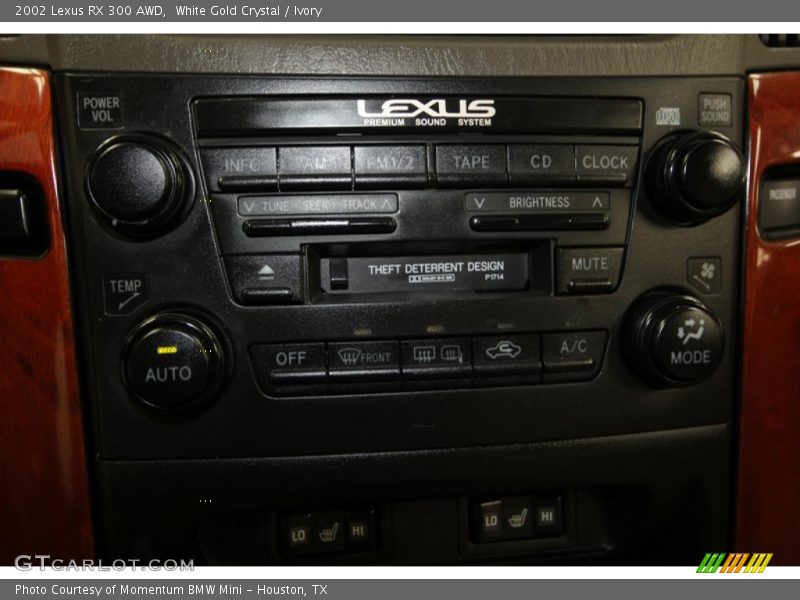 White Gold Crystal / Ivory 2002 Lexus RX 300 AWD