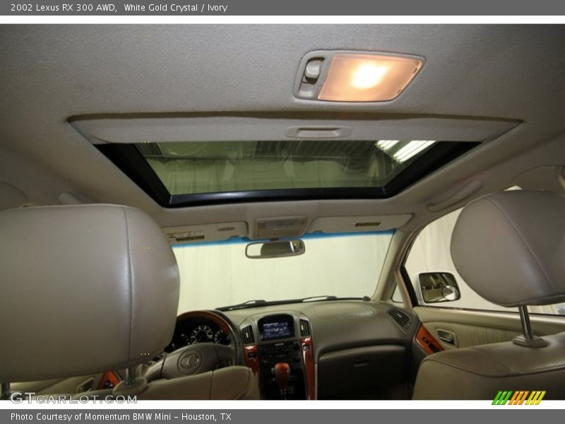 White Gold Crystal / Ivory 2002 Lexus RX 300 AWD