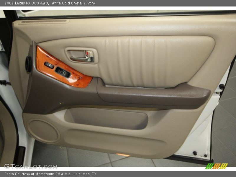 White Gold Crystal / Ivory 2002 Lexus RX 300 AWD