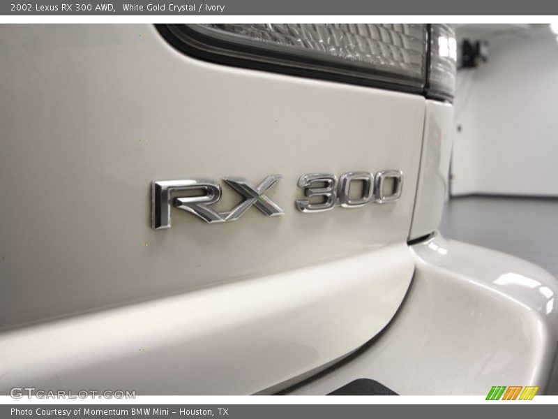 White Gold Crystal / Ivory 2002 Lexus RX 300 AWD