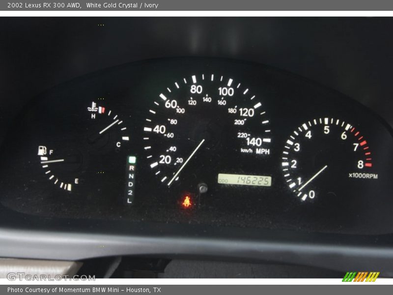 White Gold Crystal / Ivory 2002 Lexus RX 300 AWD