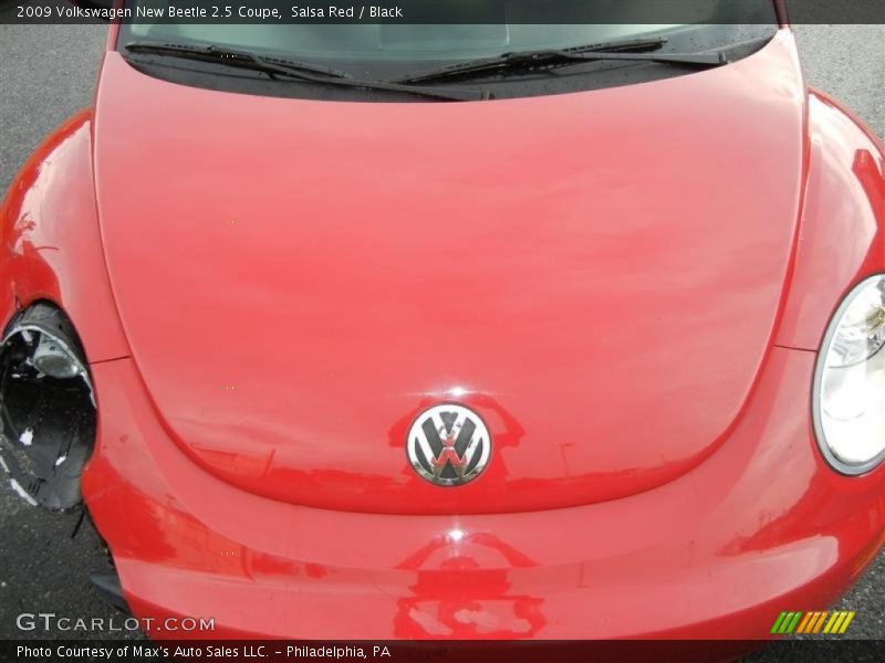 Salsa Red / Black 2009 Volkswagen New Beetle 2.5 Coupe