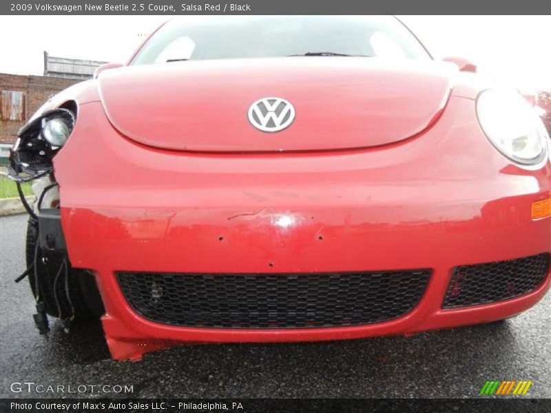 Salsa Red / Black 2009 Volkswagen New Beetle 2.5 Coupe