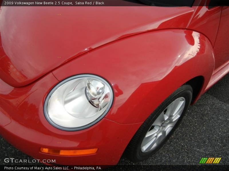 Salsa Red / Black 2009 Volkswagen New Beetle 2.5 Coupe
