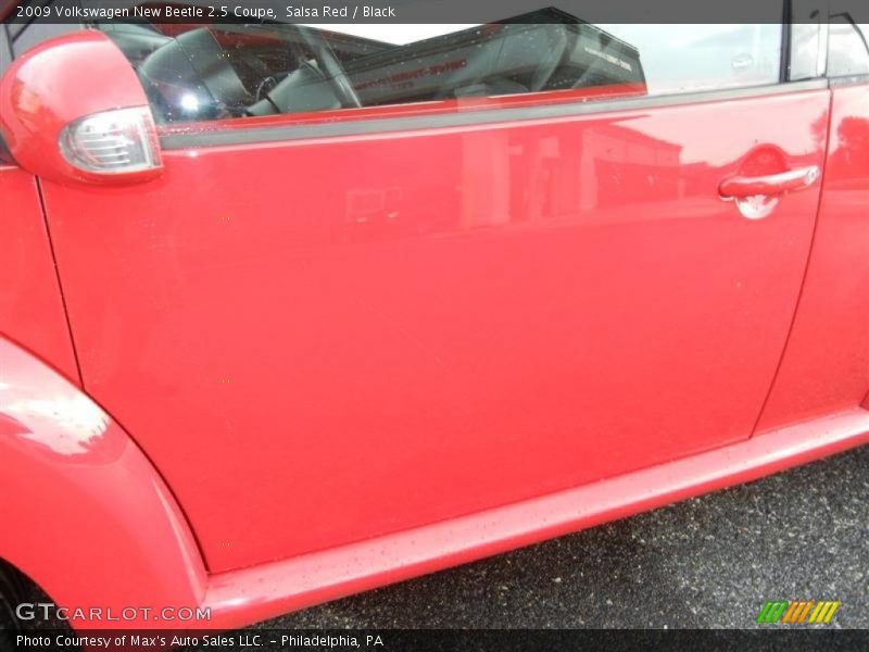 Salsa Red / Black 2009 Volkswagen New Beetle 2.5 Coupe