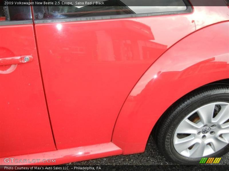 Salsa Red / Black 2009 Volkswagen New Beetle 2.5 Coupe