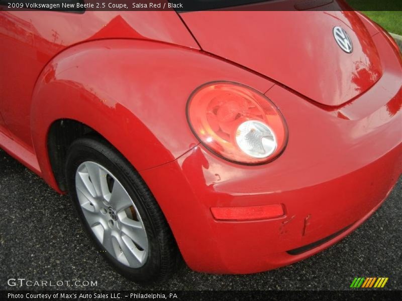 Salsa Red / Black 2009 Volkswagen New Beetle 2.5 Coupe