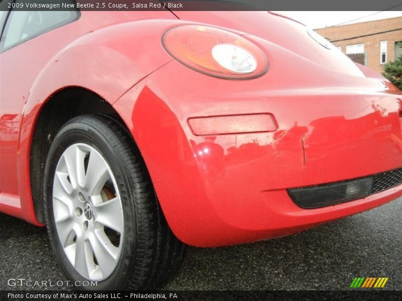 Salsa Red / Black 2009 Volkswagen New Beetle 2.5 Coupe