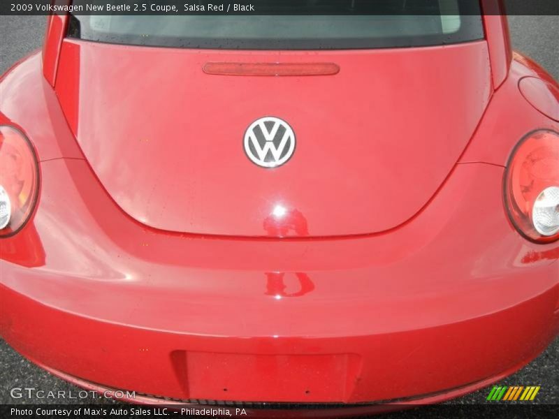 Salsa Red / Black 2009 Volkswagen New Beetle 2.5 Coupe