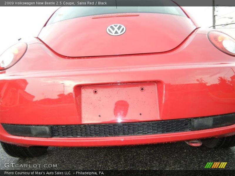 Salsa Red / Black 2009 Volkswagen New Beetle 2.5 Coupe