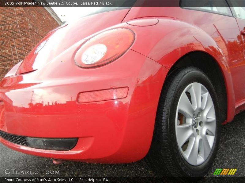 Salsa Red / Black 2009 Volkswagen New Beetle 2.5 Coupe