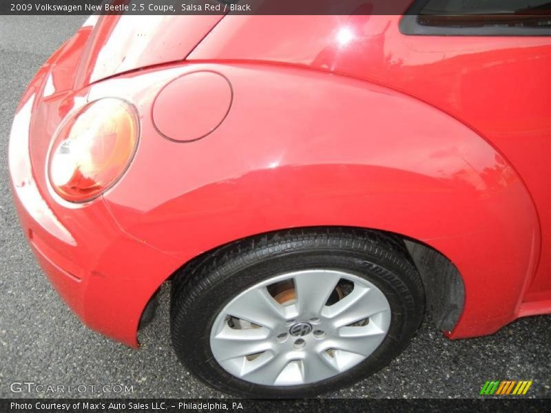 Salsa Red / Black 2009 Volkswagen New Beetle 2.5 Coupe