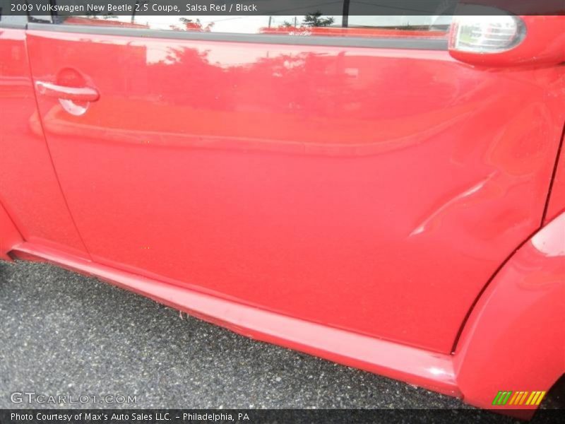 Salsa Red / Black 2009 Volkswagen New Beetle 2.5 Coupe