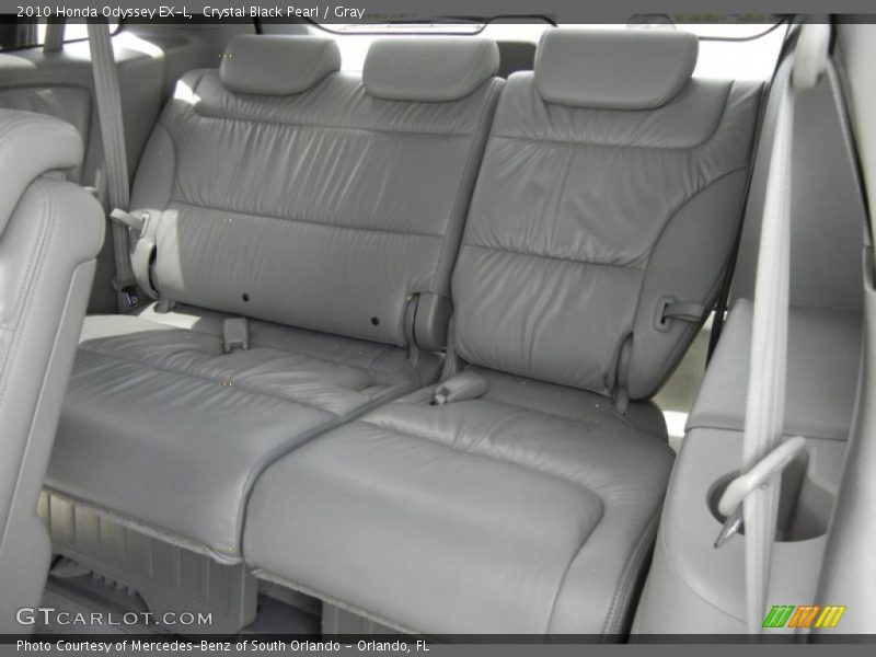Crystal Black Pearl / Gray 2010 Honda Odyssey EX-L