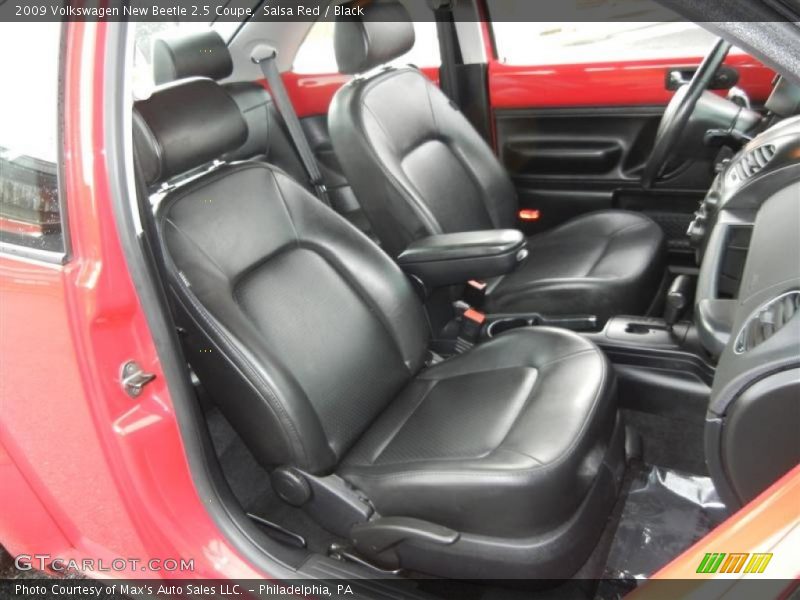 Salsa Red / Black 2009 Volkswagen New Beetle 2.5 Coupe