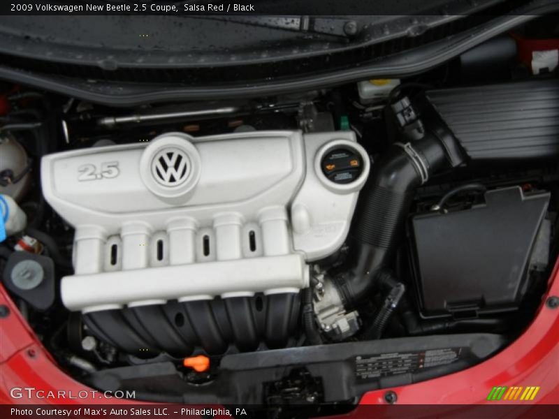 Salsa Red / Black 2009 Volkswagen New Beetle 2.5 Coupe