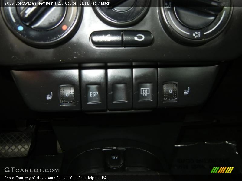 Salsa Red / Black 2009 Volkswagen New Beetle 2.5 Coupe