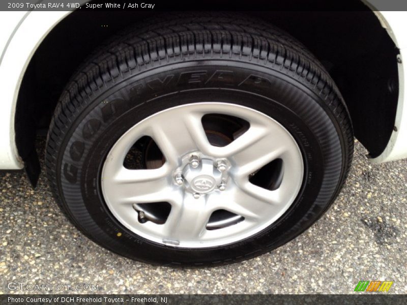 Super White / Ash Gray 2009 Toyota RAV4 4WD