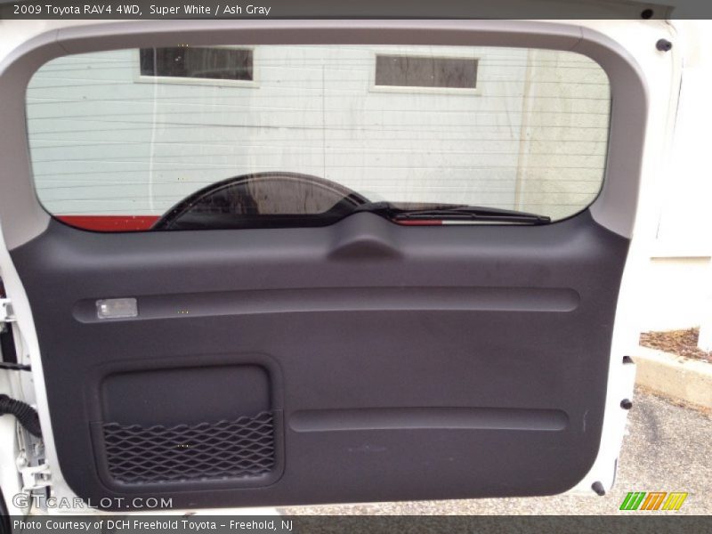 Super White / Ash Gray 2009 Toyota RAV4 4WD