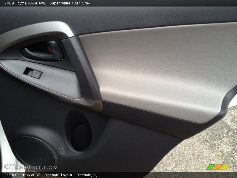 Super White / Ash Gray 2009 Toyota RAV4 4WD