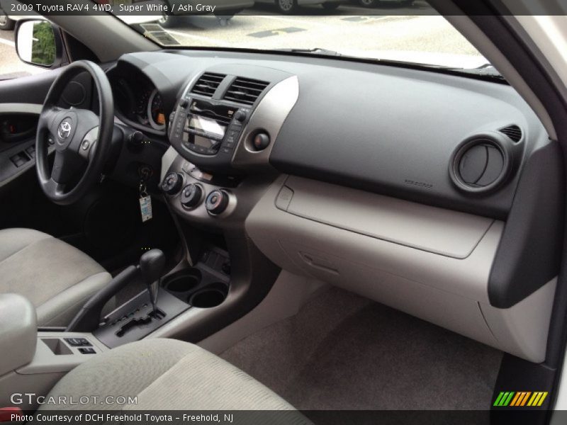 Super White / Ash Gray 2009 Toyota RAV4 4WD