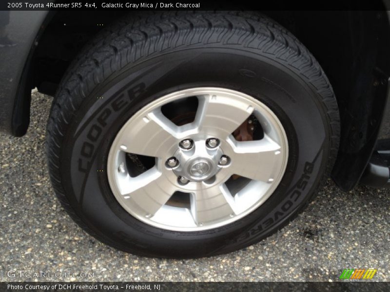 Galactic Gray Mica / Dark Charcoal 2005 Toyota 4Runner SR5 4x4