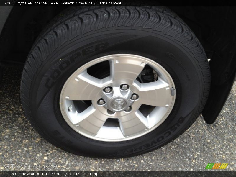 Galactic Gray Mica / Dark Charcoal 2005 Toyota 4Runner SR5 4x4