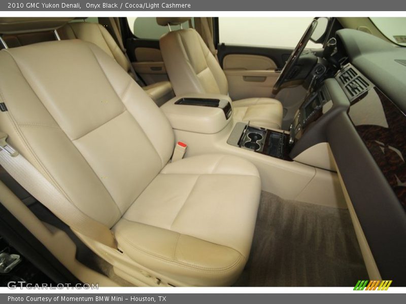 Onyx Black / Cocoa/Light Cashmere 2010 GMC Yukon Denali