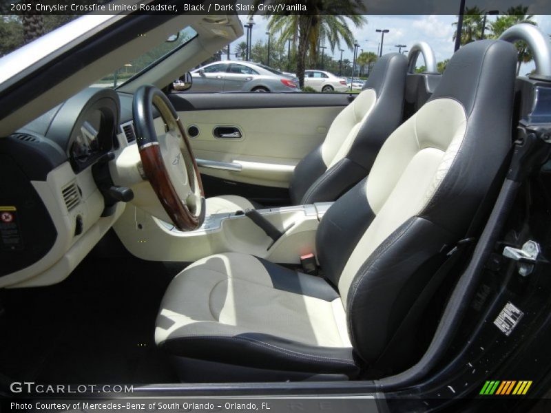 Front Seat of 2005 Crossfire Limited Roadster