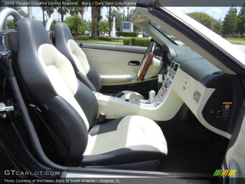 Front Seat of 2005 Crossfire Limited Roadster