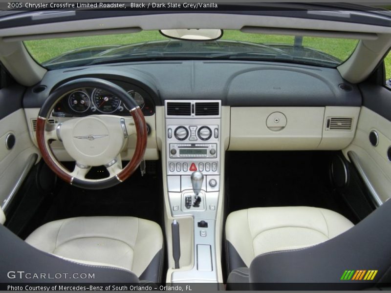 Dashboard of 2005 Crossfire Limited Roadster