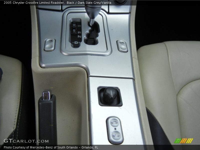 Controls of 2005 Crossfire Limited Roadster