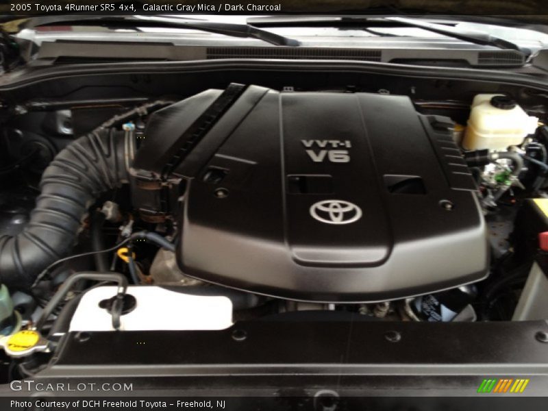 Galactic Gray Mica / Dark Charcoal 2005 Toyota 4Runner SR5 4x4