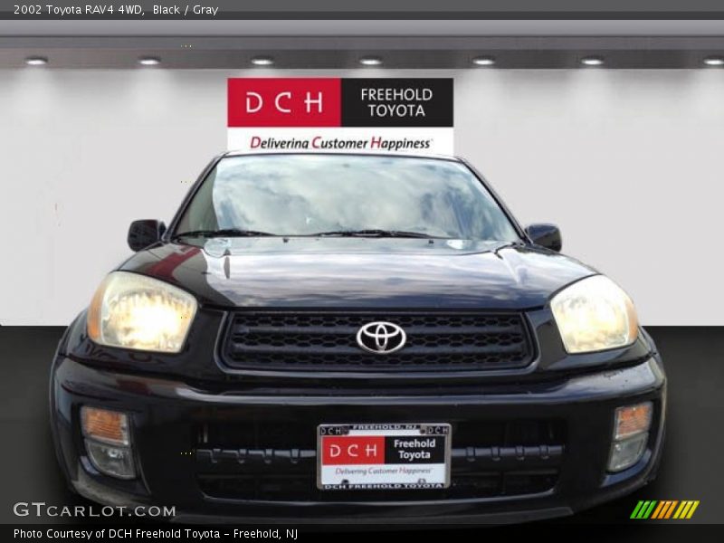 Black / Gray 2002 Toyota RAV4 4WD