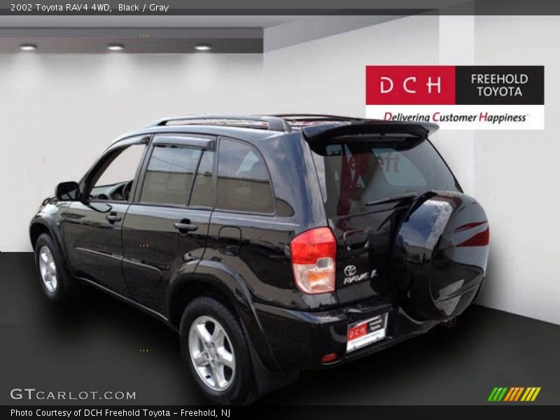 Black / Gray 2002 Toyota RAV4 4WD