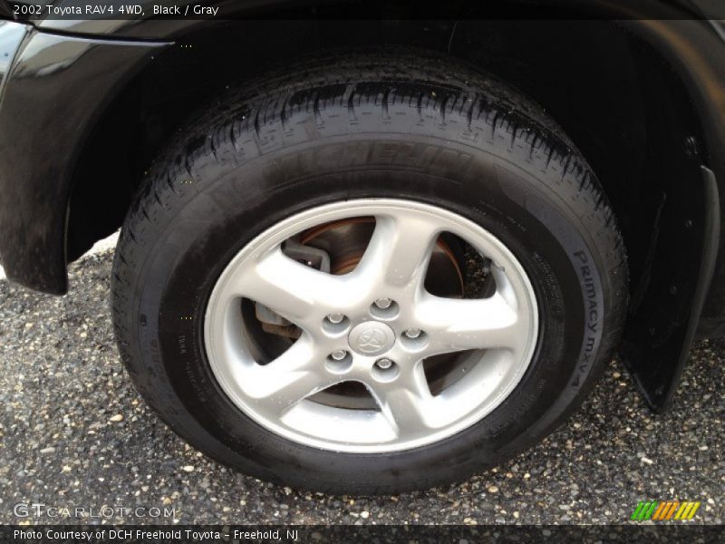 Black / Gray 2002 Toyota RAV4 4WD