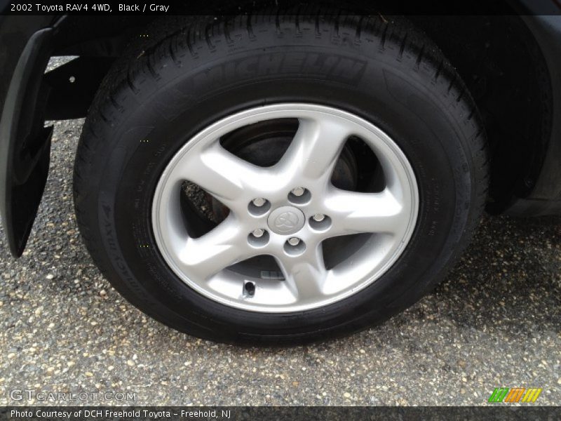 Black / Gray 2002 Toyota RAV4 4WD