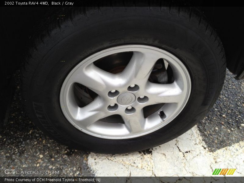 Black / Gray 2002 Toyota RAV4 4WD