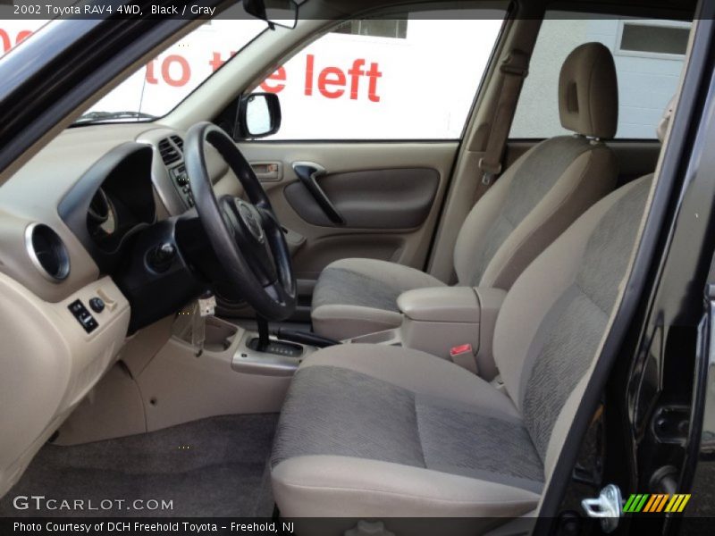Black / Gray 2002 Toyota RAV4 4WD