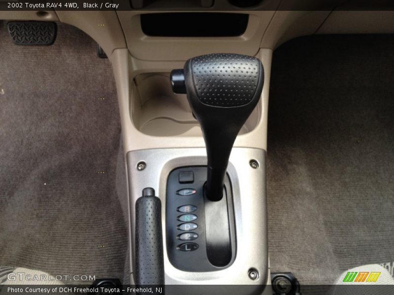 Black / Gray 2002 Toyota RAV4 4WD