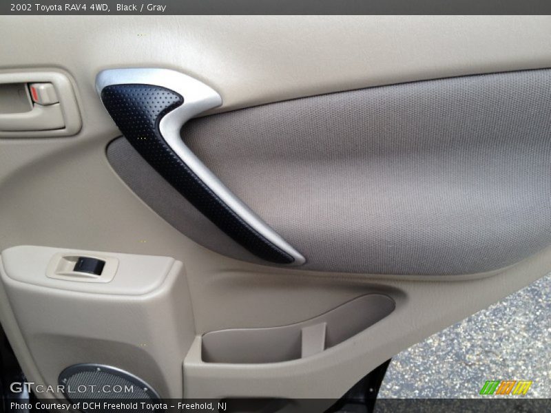 Black / Gray 2002 Toyota RAV4 4WD