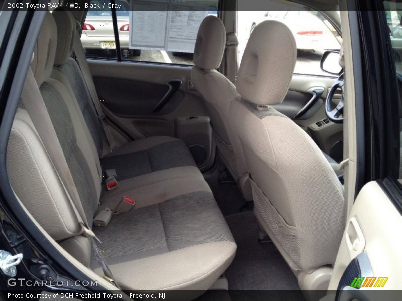 Black / Gray 2002 Toyota RAV4 4WD