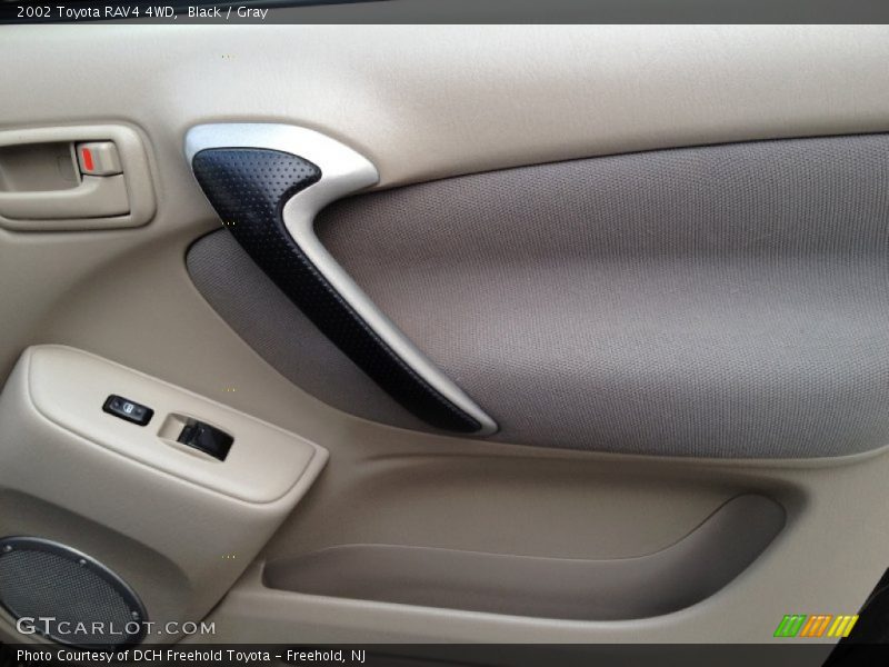 Black / Gray 2002 Toyota RAV4 4WD