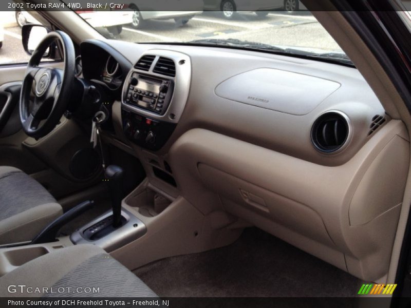 Black / Gray 2002 Toyota RAV4 4WD