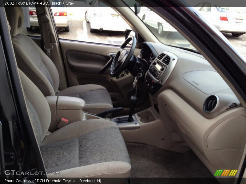 Black / Gray 2002 Toyota RAV4 4WD