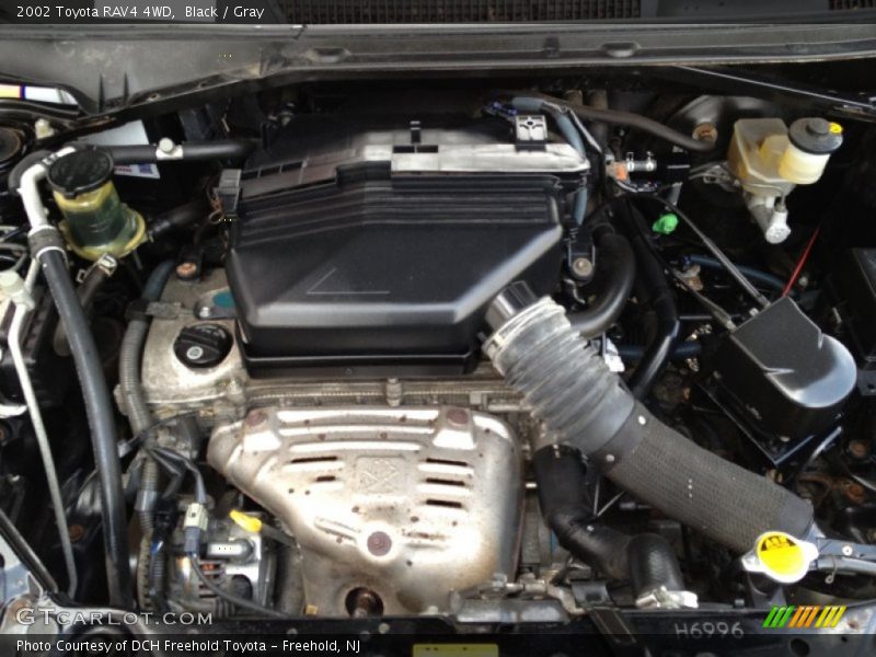 Black / Gray 2002 Toyota RAV4 4WD