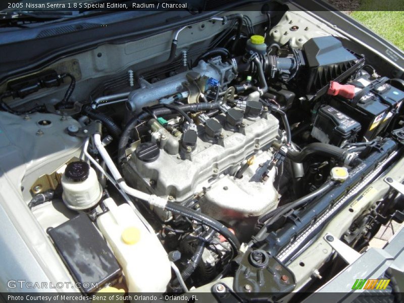  2005 Sentra 1.8 S Special Edition Engine - 1.8 Liter DOHC 16-Valve 4 Cylinder